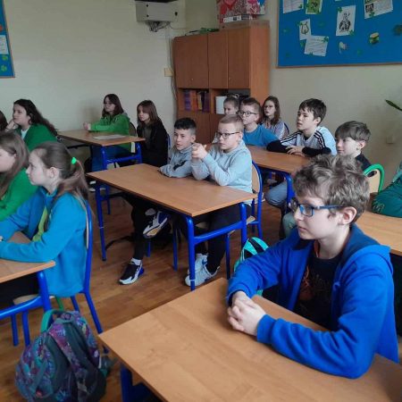 Wizyta w Szkole Podstawowej im. św. Michała Archanioła w Ostrowie