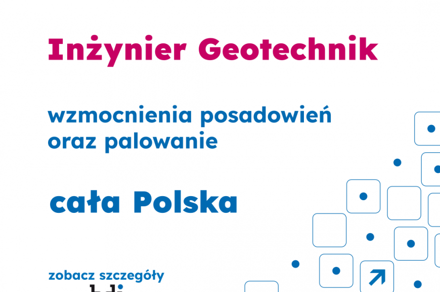 Inżynier geotechnik